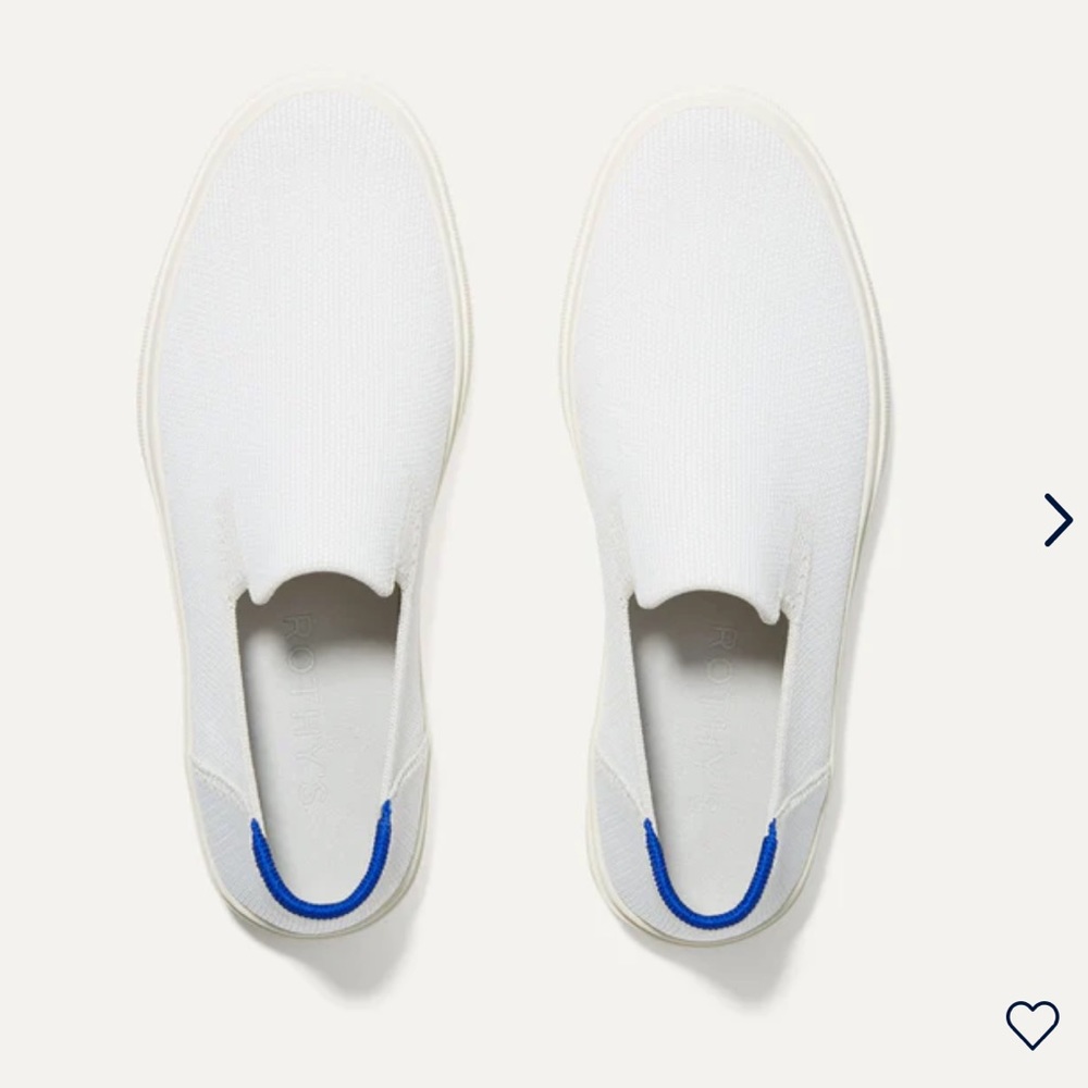 NWT Rothy’s The City Slip On Sneaker size 8.5 white